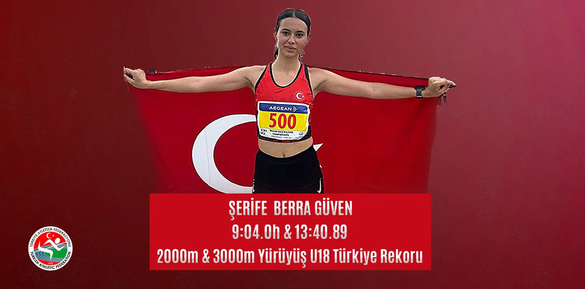 Şerife Berra Güven'den 2 Türkiye Rekoru 