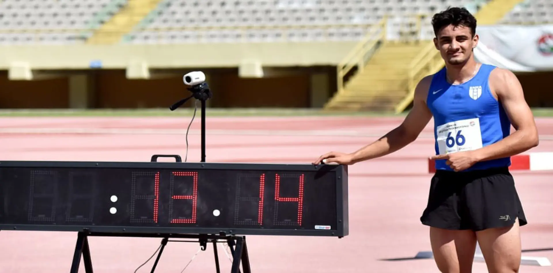Koray Uygun’dan 110m Engel U18 Türkiye Rekoru