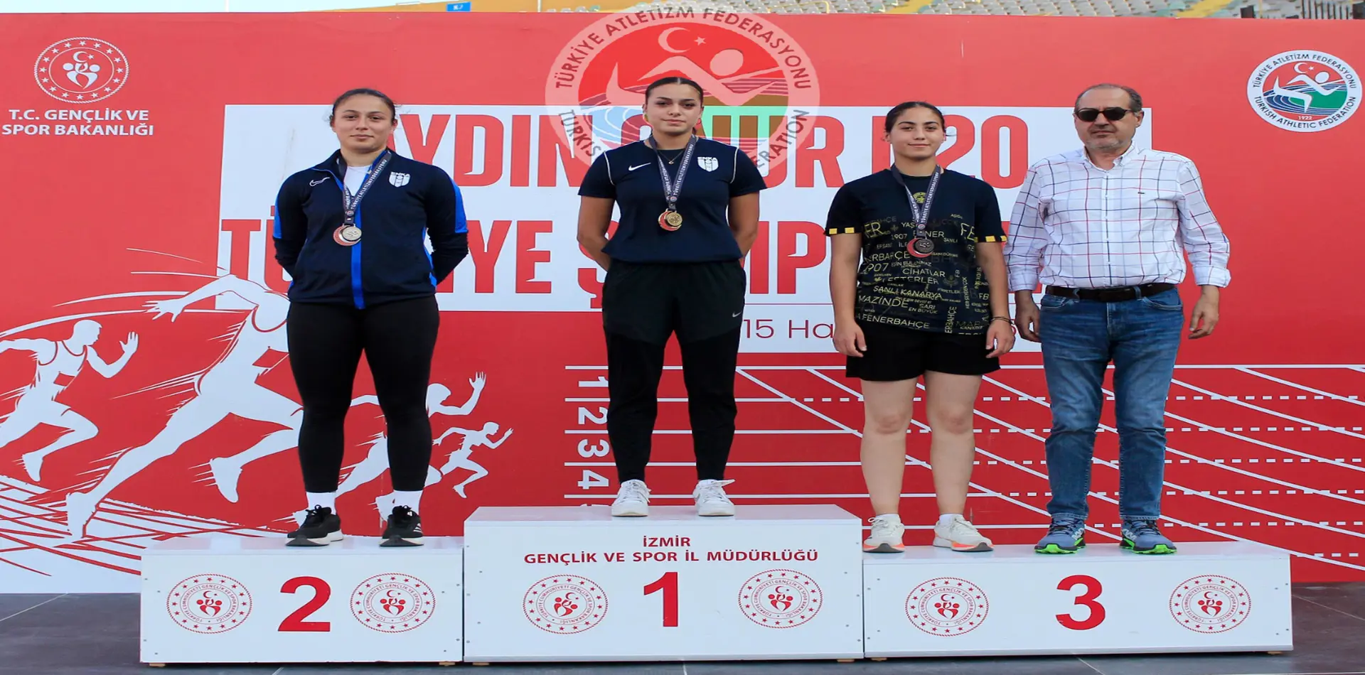 Aydın Onur U20 Türkiye Atletizm Şampiyonası Sona Erdi