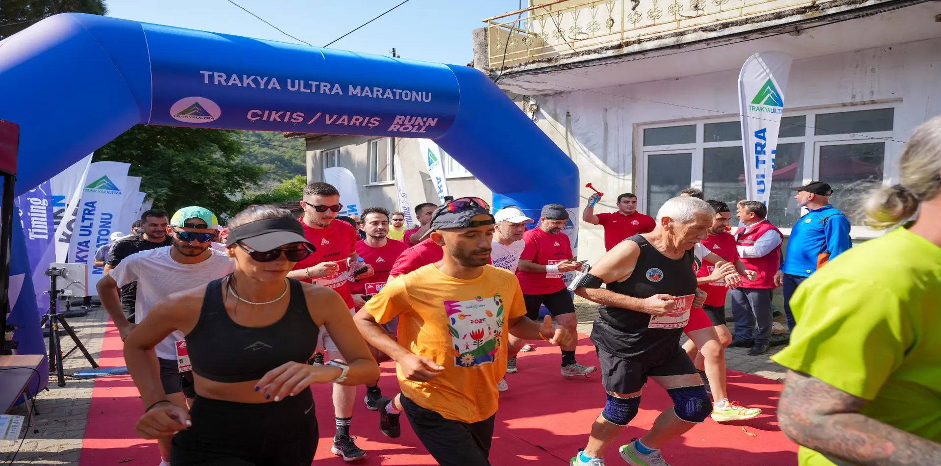 Trakya Ultra Maratonu Koşuldu