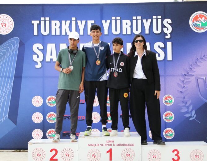 Türkiye Yürüyüş Şampiyonası’nda dereceye giren sporcular belli oldu.