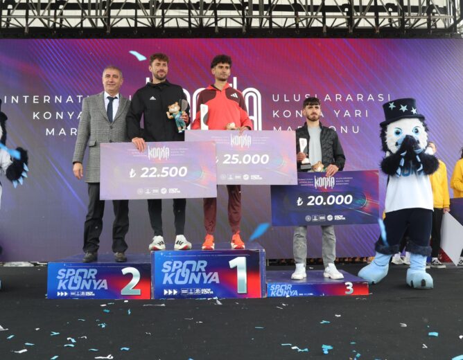 5. Uluslararası Konya Yarı Maratonu’na 7542 Kişi Katıldı
