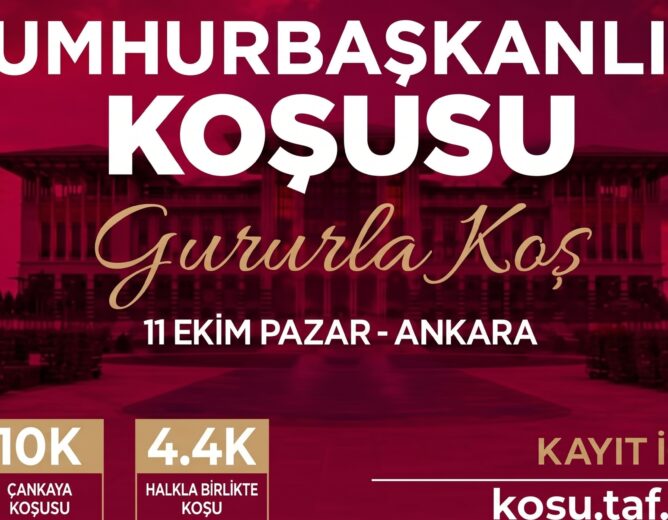 Cumhurbaşkanlığı Yarı Maratonu Program Akışı ve Servis Güzergâhları
